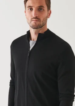 PATRICK ASSARAF Extra-Fine Merino Full Zip|Men Knitwear