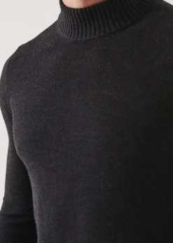 PATRICK ASSARAF Extra-Fine Merino Mock Neck Sweater|Men Knitwear
