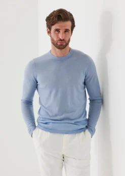 PATRICK ASSARAF Extra-Fine Merino Sweater|Men Knitwear