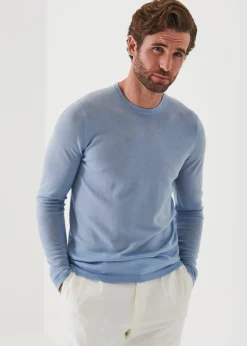 PATRICK ASSARAF Extra-Fine Merino Sweater|Men Knitwear