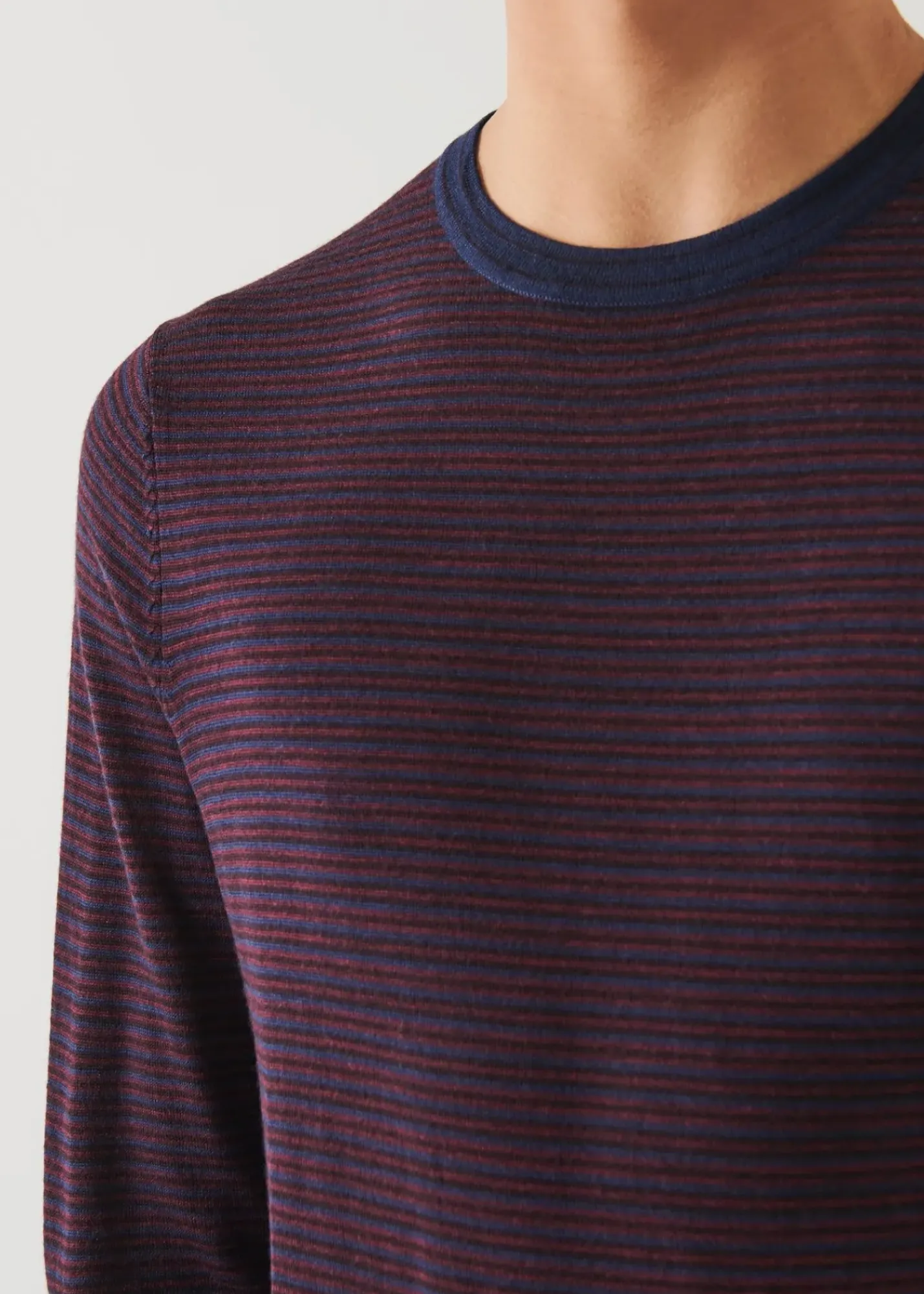 PATRICK ASSARAF Extra-Fine Merino Sweater|Men Knitwear