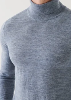 PATRICK ASSARAF Extra-Fine Merino Turtleneck|Men Knitwear