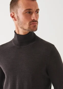 PATRICK ASSARAF Extra-Fine Merino Turtleneck|Men Knitwear