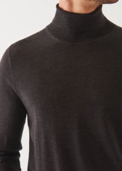 PATRICK ASSARAF Extra-Fine Merino Turtleneck|Men Knitwear