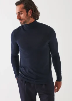 PATRICK ASSARAF Extra-Fine Merino Turtleneck|Men Knitwear