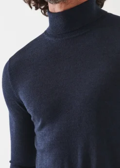 PATRICK ASSARAF Extra-Fine Merino Turtleneck|Men Knitwear