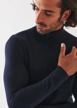 PATRICK ASSARAF Extra-Fine Merino Turtleneck|Men Knitwear