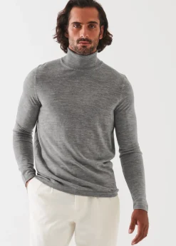 PATRICK ASSARAF Extra-Fine Merino Turtleneck|Men Knitwear