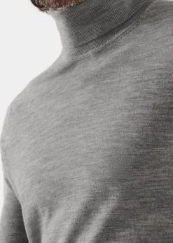 PATRICK ASSARAF Extra-Fine Merino Turtleneck|Men Knitwear