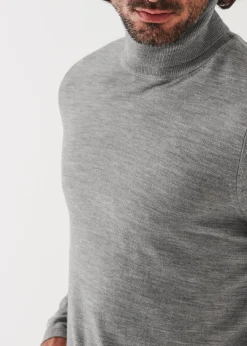 PATRICK ASSARAF Extra-Fine Merino Turtleneck|Men Knitwear