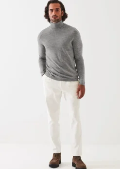 PATRICK ASSARAF Extra-Fine Merino Turtleneck|Men Knitwear