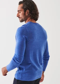 PATRICK ASSARAF Extra-Fine Merino V-Neck|Men Knitwear