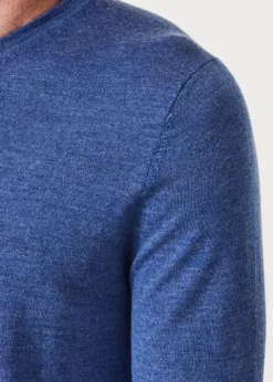 PATRICK ASSARAF Extra-Fine Merino V-Neck|Men Knitwear