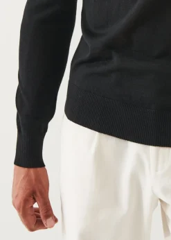 PATRICK ASSARAF Fine Gauge Merino Wool Crewneck|Men Knitwear