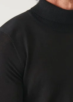 PATRICK ASSARAF Fine Gauge Merino Wool Turtleneck|Men Knitwear