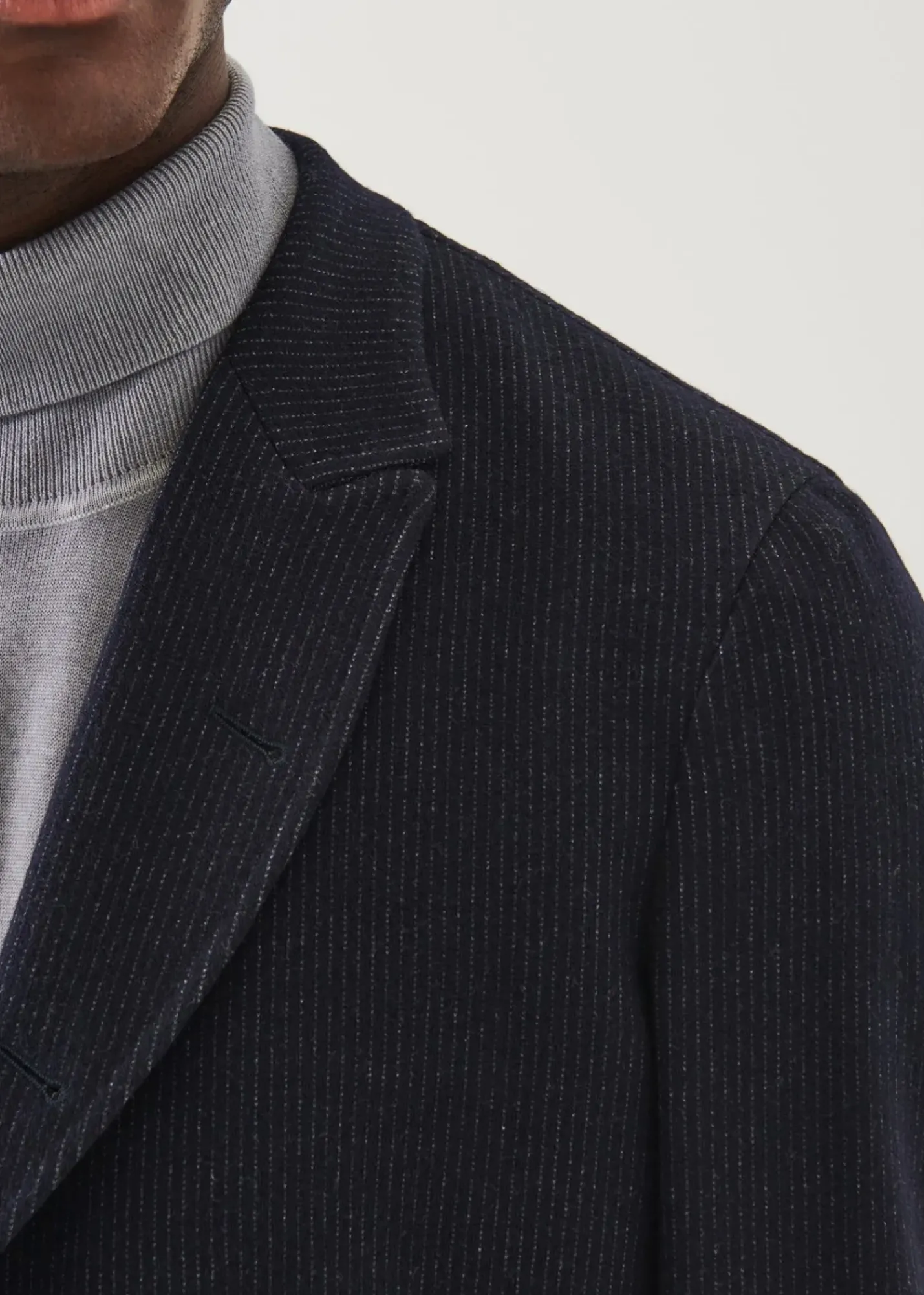 PATRICK ASSARAF Fine Stripe Blazer|Men Blazers