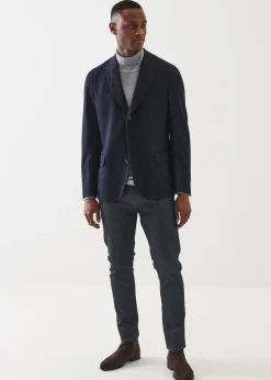PATRICK ASSARAF Fine Stripe Blazer|Men Blazers