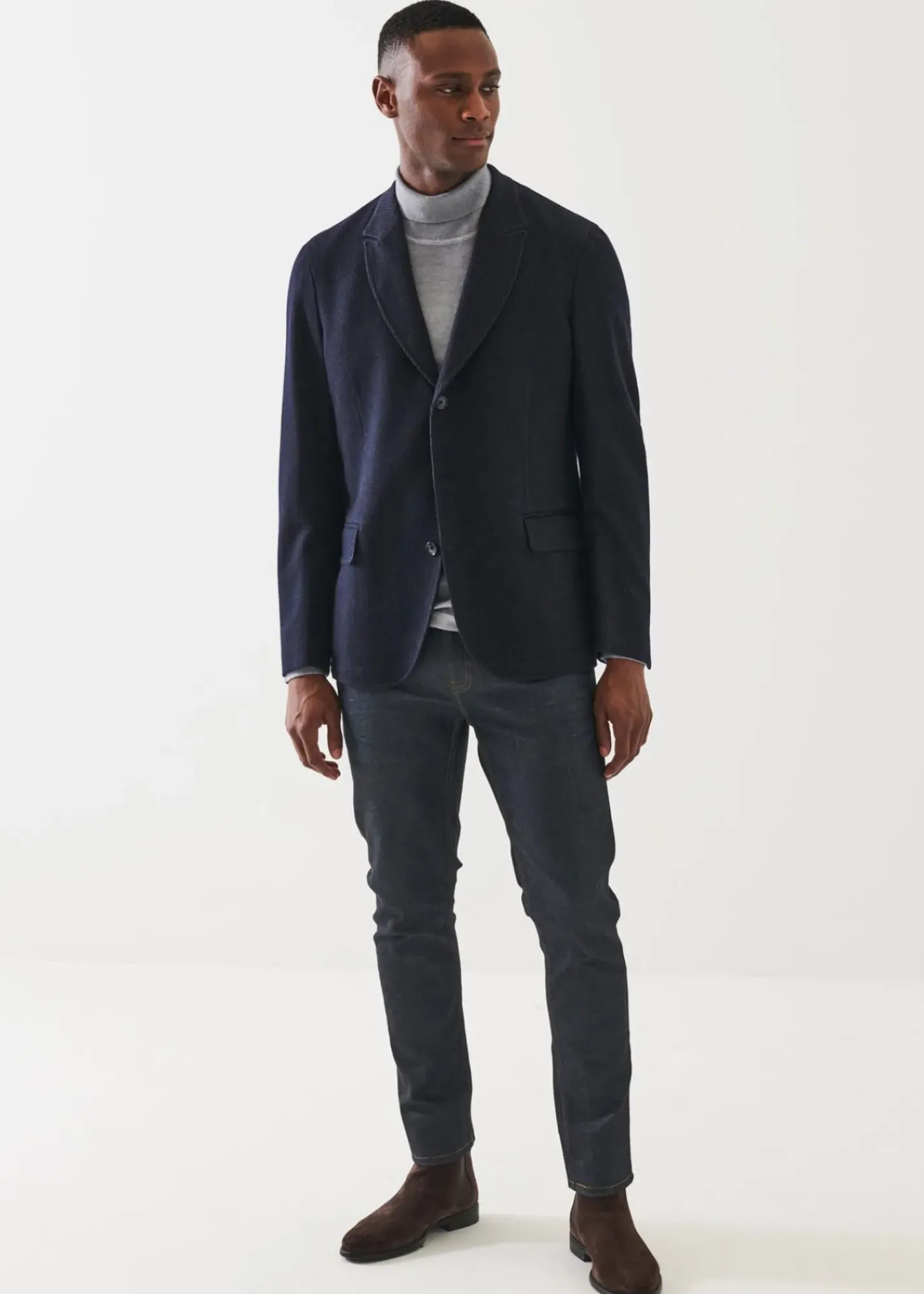 PATRICK ASSARAF Fine Stripe Blazer|Men Blazers