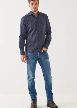 PATRICK ASSARAF Floral Print Cotton Shirt|Men Shirts