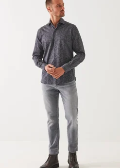 PATRICK ASSARAF Floral Print Cotton Shirt|Men Shirts