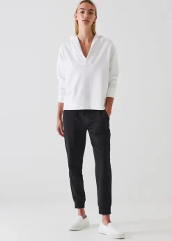 PATRICK ASSARAF French Terry Drawstring Jogger|Women Pants