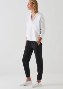 PATRICK ASSARAF French Terry Drawstring Jogger|Women Pants