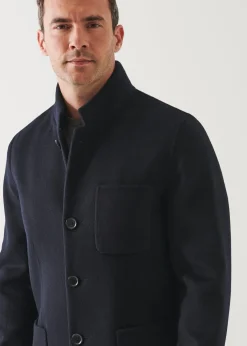PATRICK ASSARAF Hybrid Wool-Cashmere Jacket|Men Outerwear