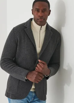 PATRICK ASSARAF Italian Cashmere Two-Button Blazer|Men Blazers