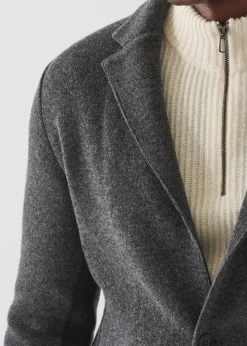 PATRICK ASSARAF Italian Cashmere Two-Button Blazer|Men Blazers