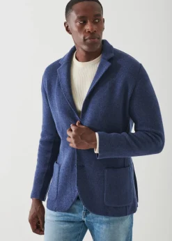 PATRICK ASSARAF Italian Cashmere Two-Button Blazer|Men Blazers