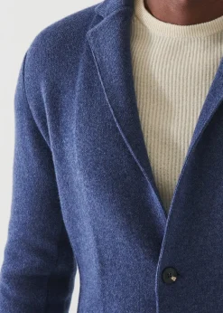 PATRICK ASSARAF Italian Cashmere Two-Button Blazer|Men Blazers