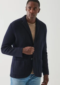 PATRICK ASSARAF Italian Cashmere Two-Button Blazer|Men Blazers