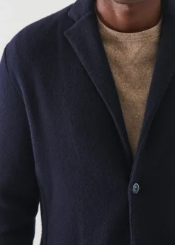 PATRICK ASSARAF Italian Cashmere Two-Button Blazer|Men Blazers