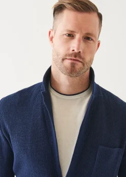 PATRICK ASSARAF Knit Blazer|Men Blazers
