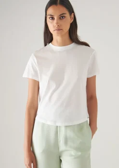 PATRICK ASSARAF Lightweight Pima Cotton Baby T-Shirt|Women T-Shirts