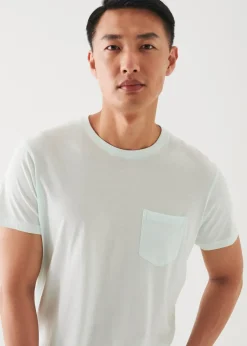 PATRICK ASSARAF Lightweight Pima Cotton Pocket T-Shirt|Men T-Shirts