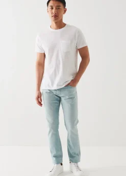 PATRICK ASSARAF Lightweight Pima Cotton Pocket T-Shirt|Men T-Shirts
