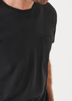 PATRICK ASSARAF Lightweight Pima Cotton Pocket T-Shirt|Men T-Shirts