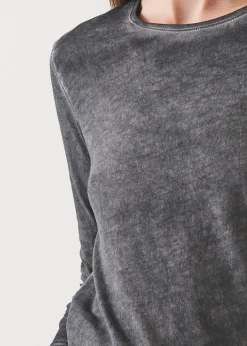 PATRICK ASSARAF Lightweight Pima Cotton Sublime Long Sleeve T-Shirt|Women T-Shirts