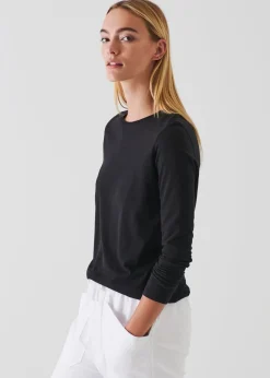 PATRICK ASSARAF Lightweight Pima Cotton T-Shirt|Women T-Shirts