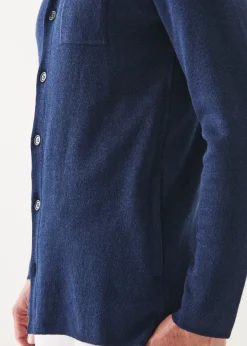 PATRICK ASSARAF Linen Cotton Blend Shirt Jacket|Men Shirt Jackets