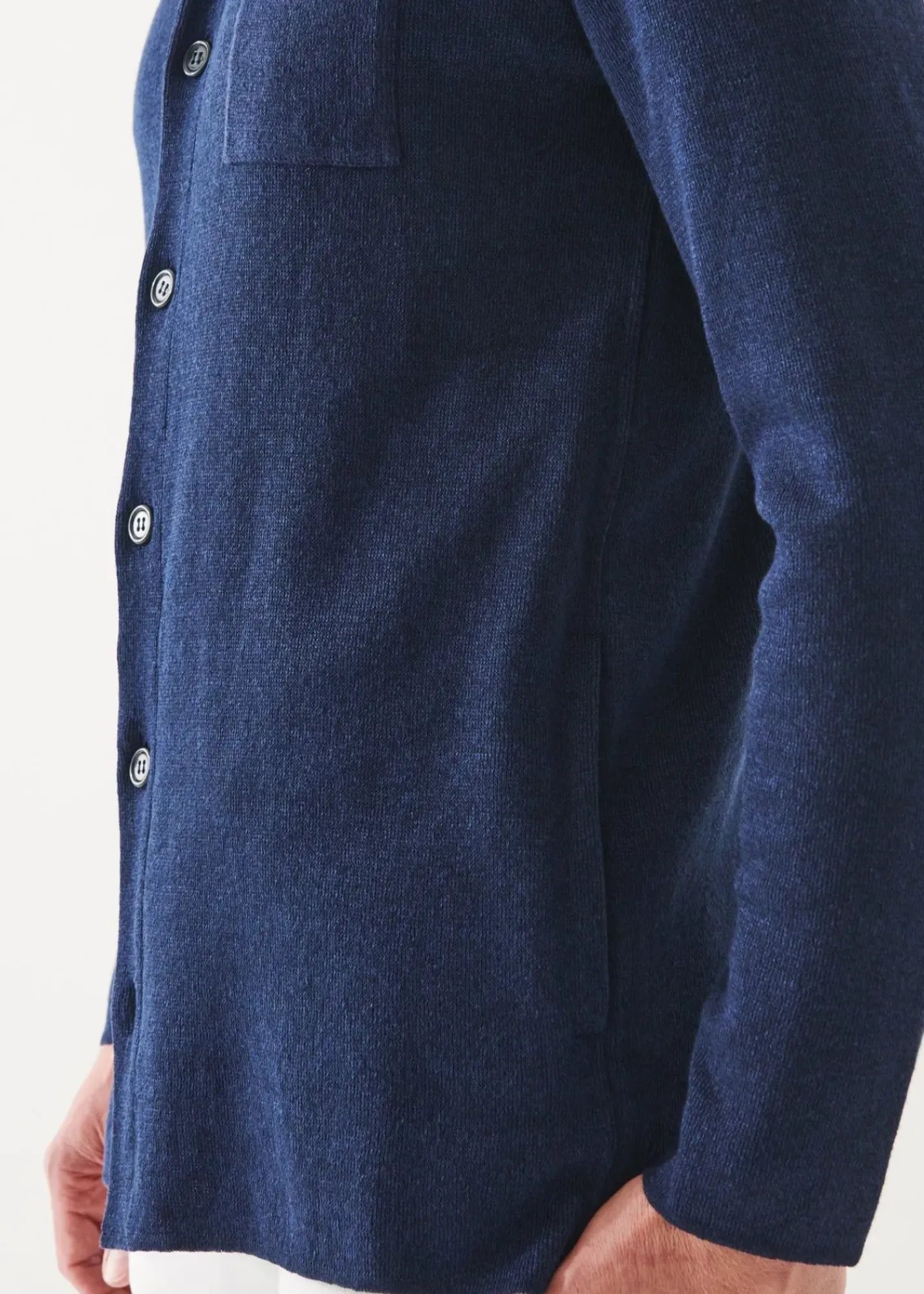 PATRICK ASSARAF Linen Cotton Blend Shirt Jacket|Men Shirt Jackets