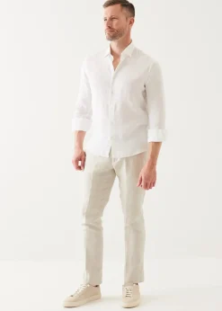 PATRICK ASSARAF Linen Pant|Men Bottoms