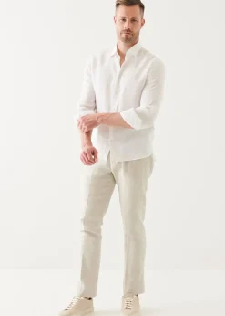 PATRICK ASSARAF Linen Pant|Men Bottoms