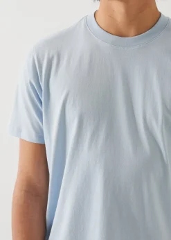 PATRICK ASSARAF Mercerized Pima Cotton High Neck T-Shirt|Men T-Shirts