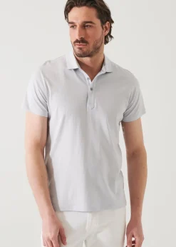 PATRICK ASSARAF Mercerized Pima Cotton Polo|Men Polos