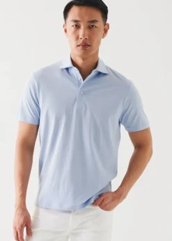 PATRICK ASSARAF Mercerized Pima Cotton Polo|Men Polos