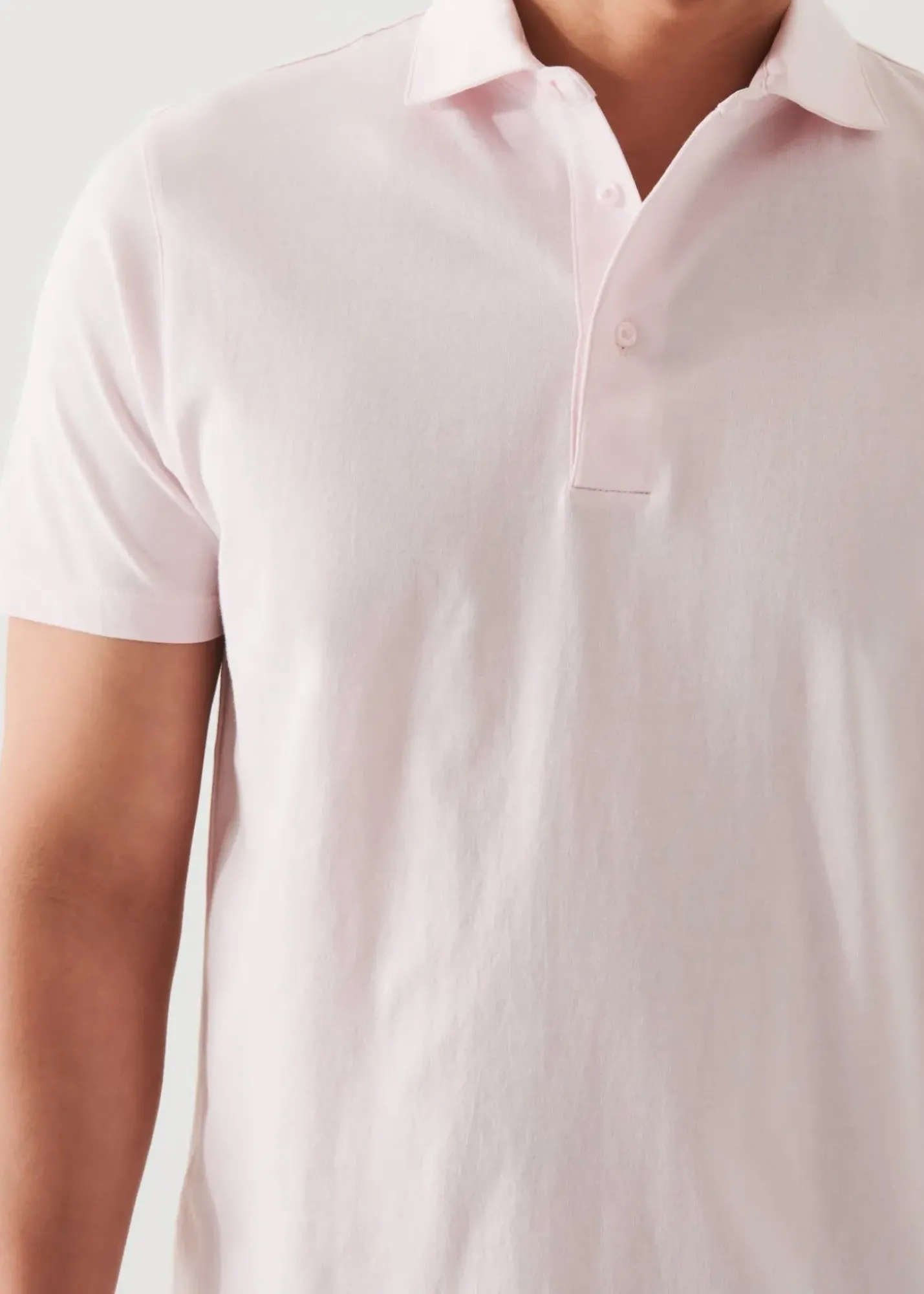PATRICK ASSARAF Mercerized Pima Cotton Polo|Men Polos