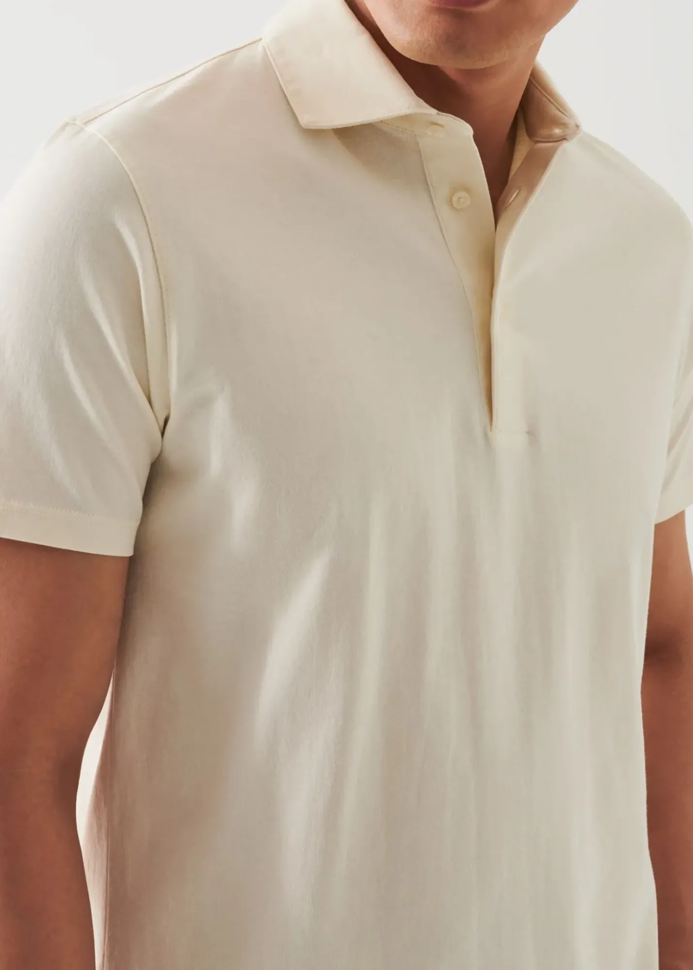 PATRICK ASSARAF Mercerized Pima Cotton Polo|Men Polos