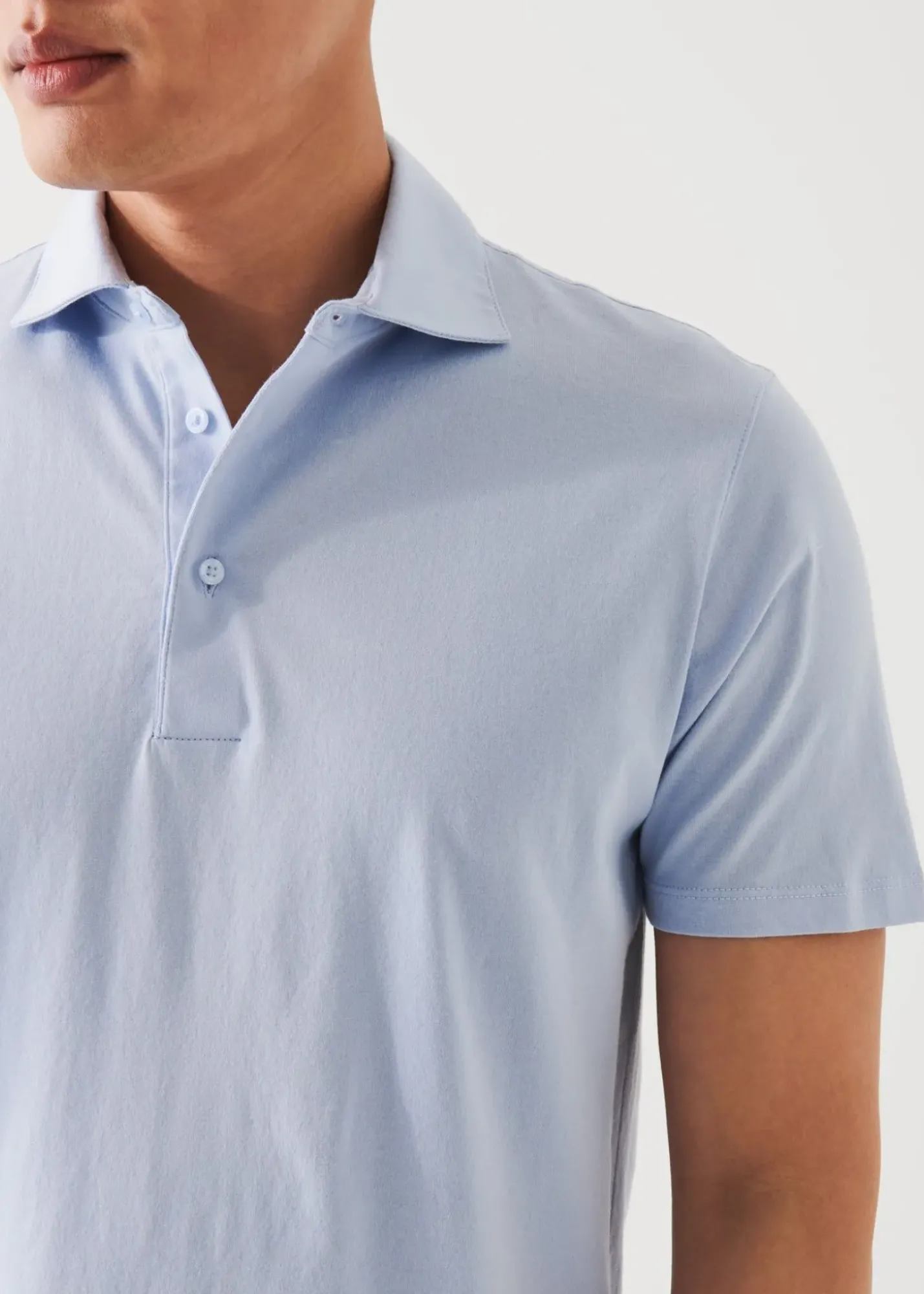 PATRICK ASSARAF Mercerized Pima Cotton Polo|Men Polos